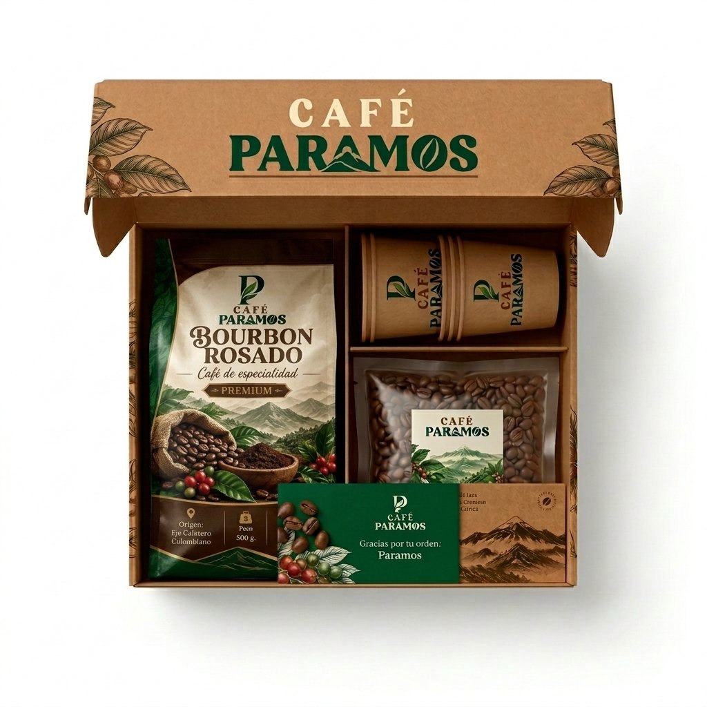 Caja abierta Gift Box Bourbon Rosado