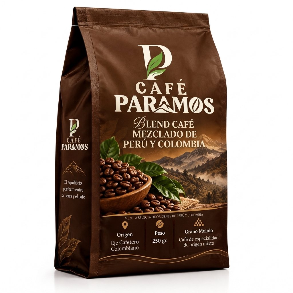 Bolsa Blend Perú y Colombia 250 g