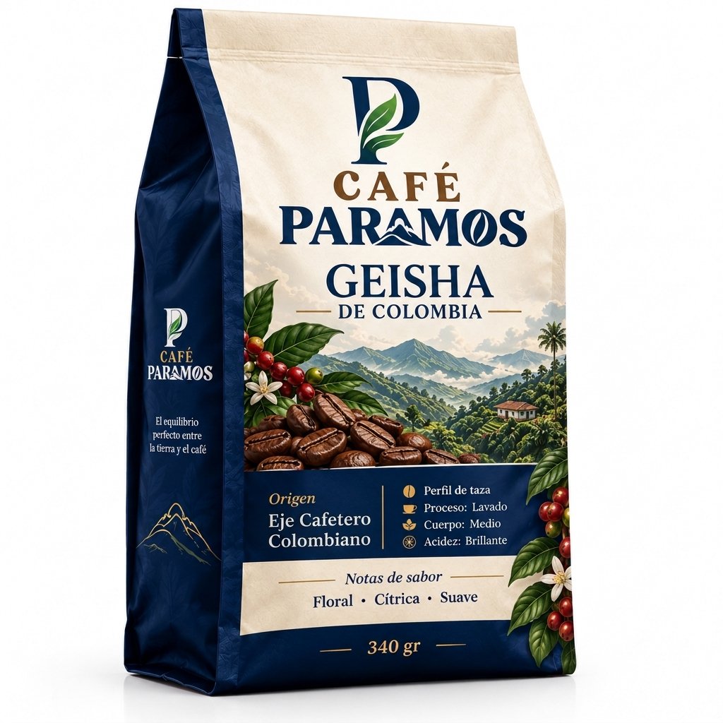 Café Paramos Geisha de Colombia